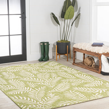 Nevis Palm Frond Indoor/outdoor Area Rug